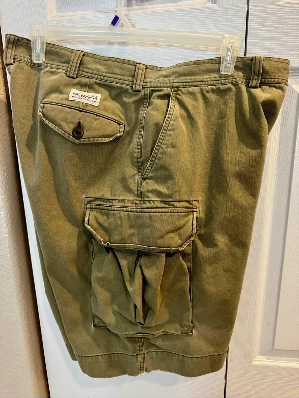 Polo by Ralph Lauren Men's Olive Green Cargo Shorts